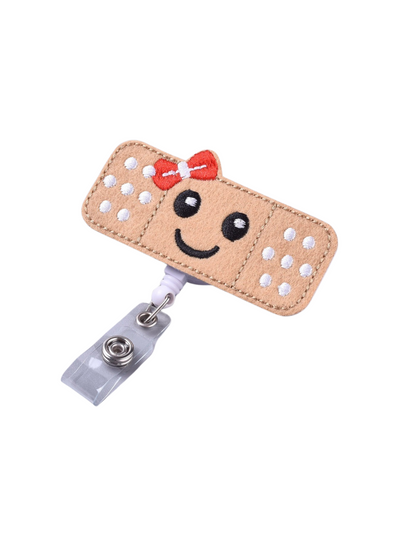 Bandaid Retractable Badge Reel