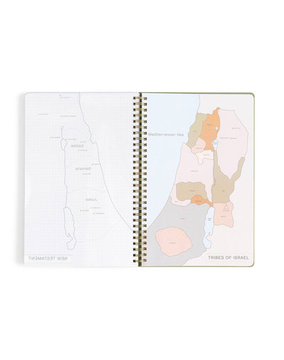 Church Notes Co. Notebook with Maps