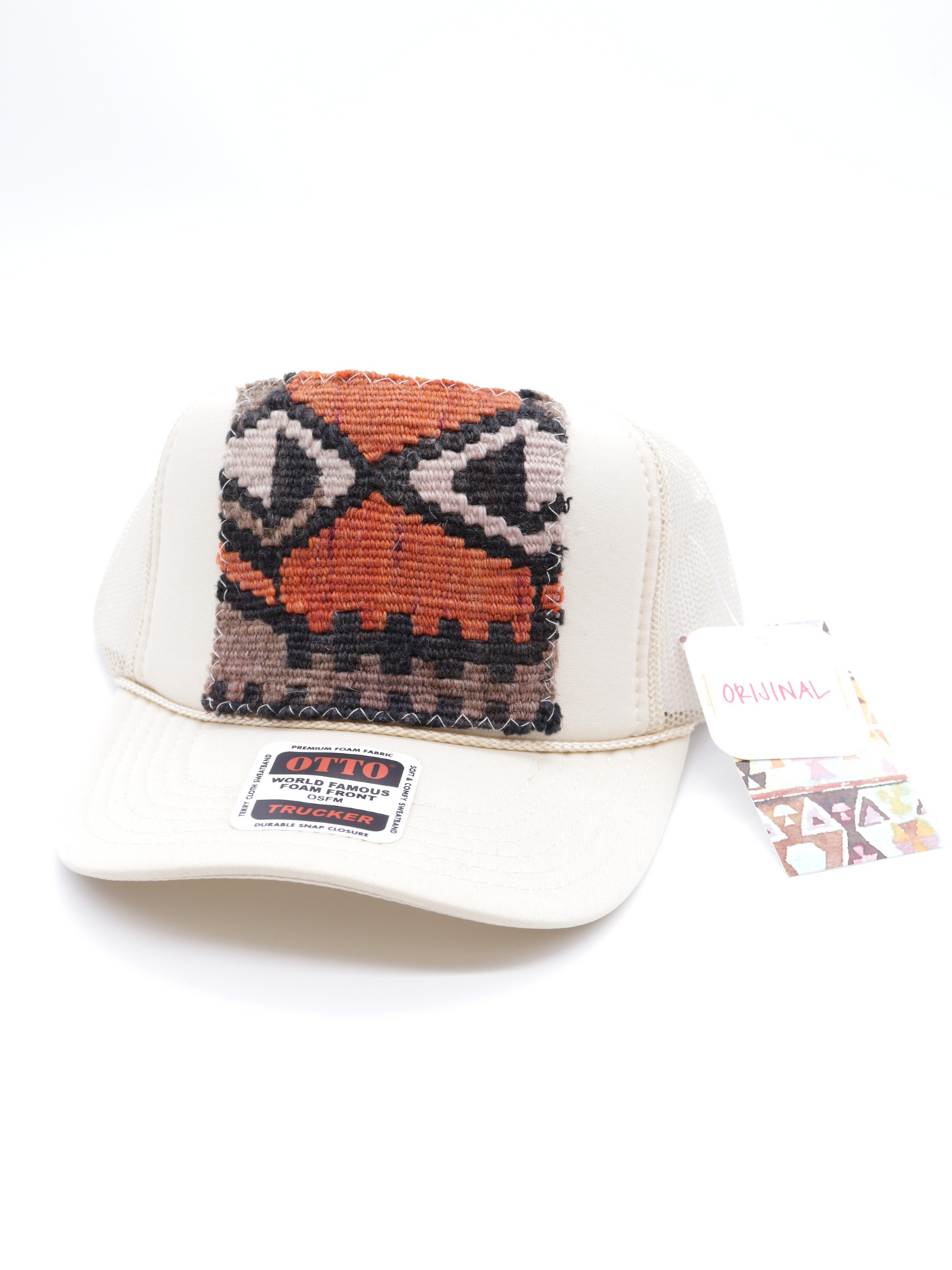 Orijinal Patchwork Trucker Hat - Sand