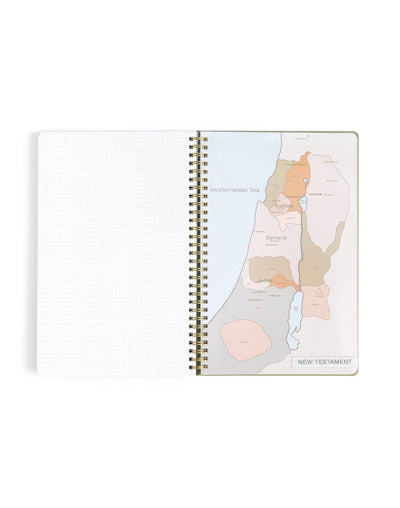 Church Notes Co. Notebook with Maps