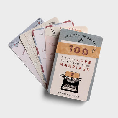 Prayers to Share 100 Notes of Love to Affirm Your Marriage