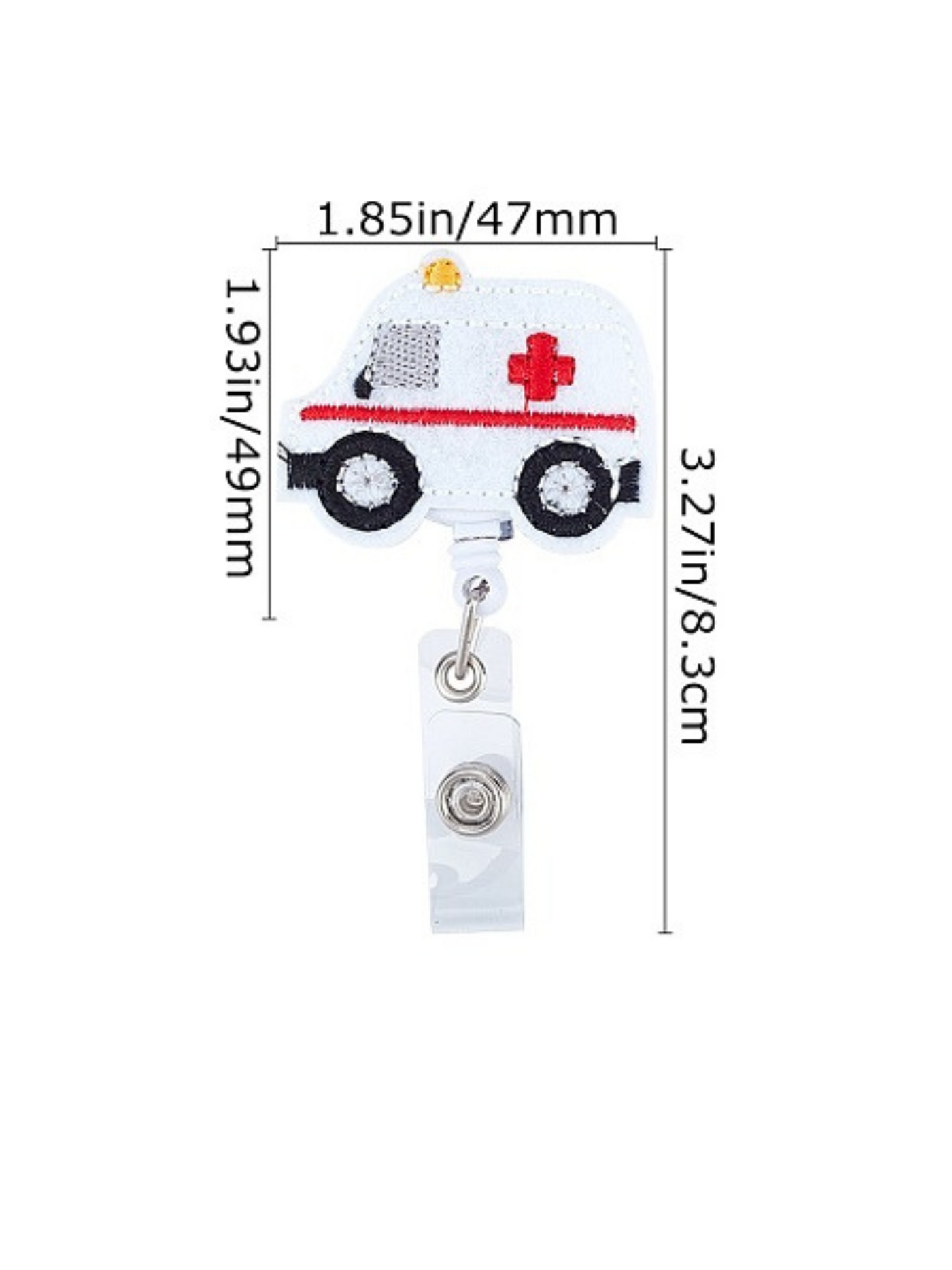 Ambulance Retractable Badge Reel