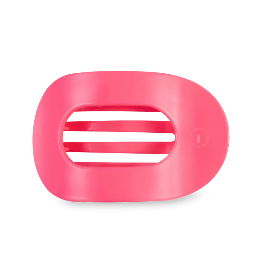 Teleties Flat Round Large Hair Clip - Aruba