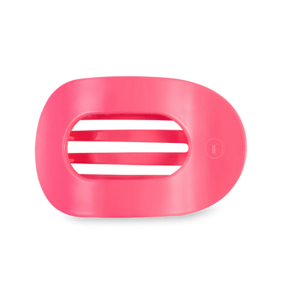 Teleties Flat Round Large Hair Clip - Aruba