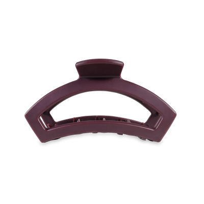 Teleties Open Medium Hair Clip - Burgundy Bliss