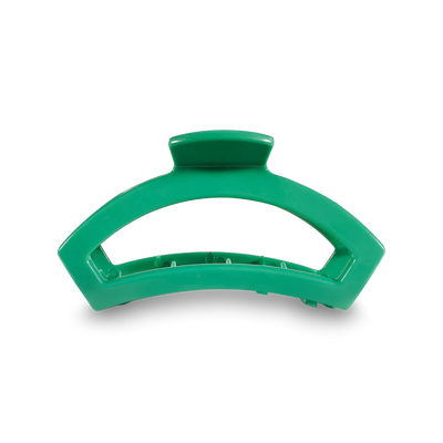 Teleties Open Medium Hair Clip - Green Come True