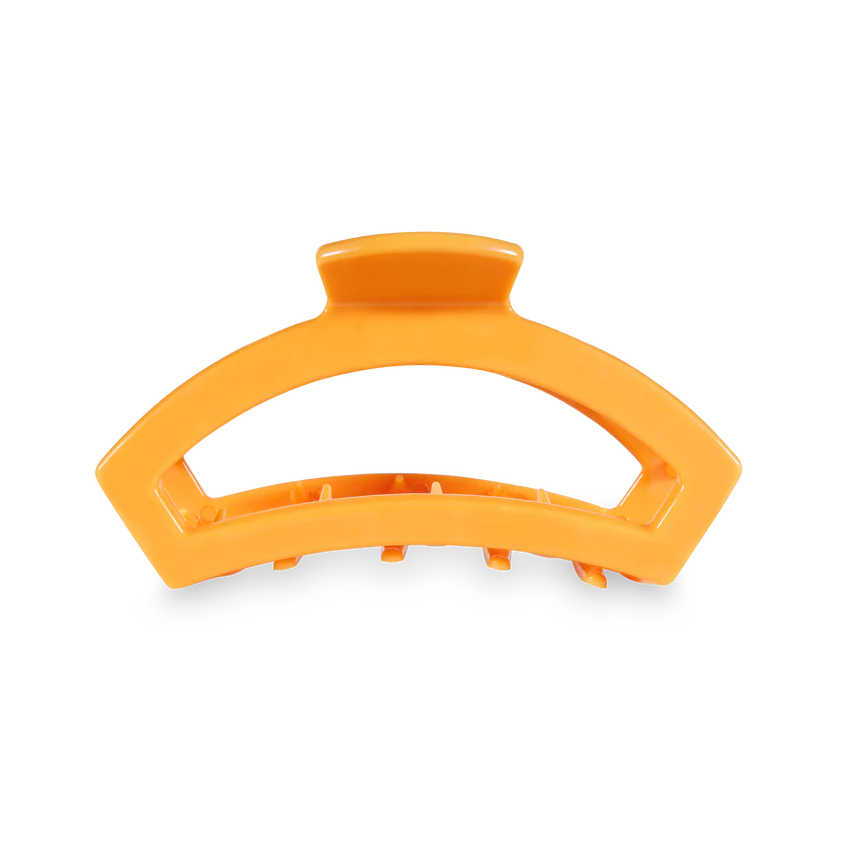 Teleties Open Medium Hair Clip - Mango for it Media 1 of 3