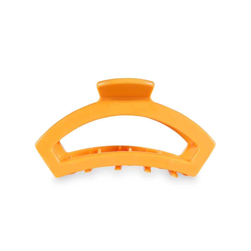 Teleties Open Small Hair Clip - Mango for it