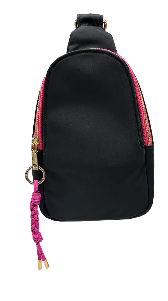 Nora Nylon Sling Cross Body Bag