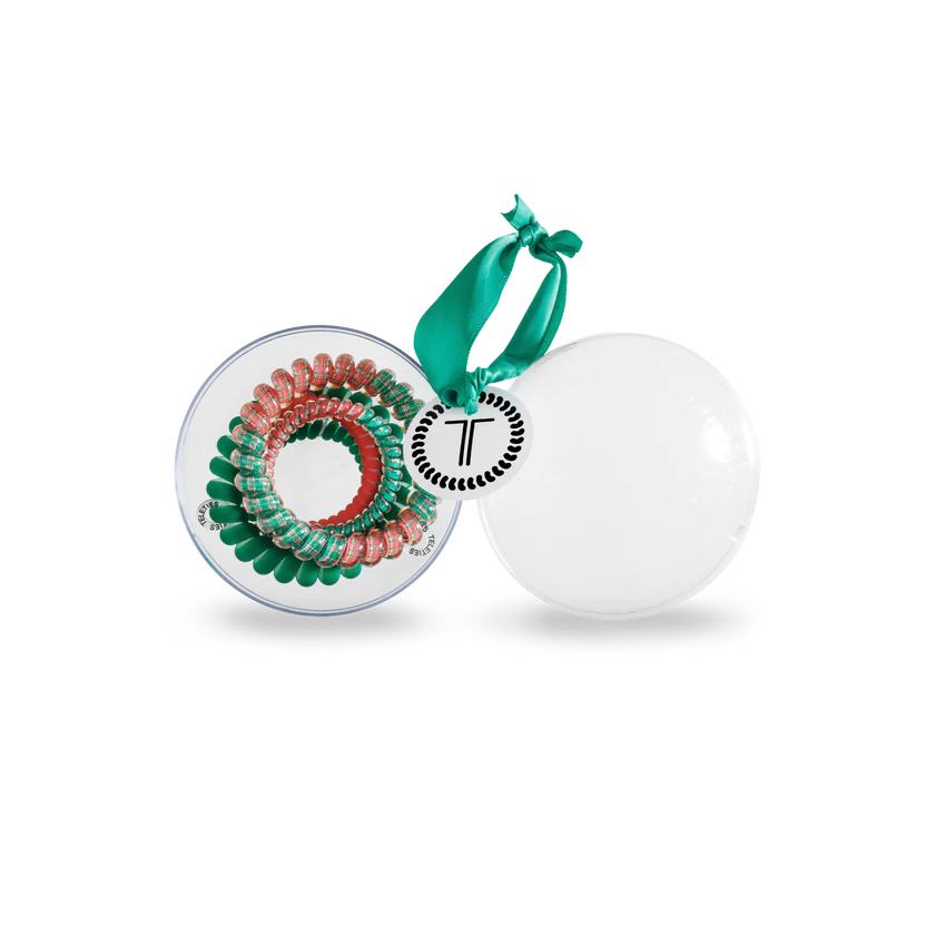 Teleties Holiday Ornament - Red/Green