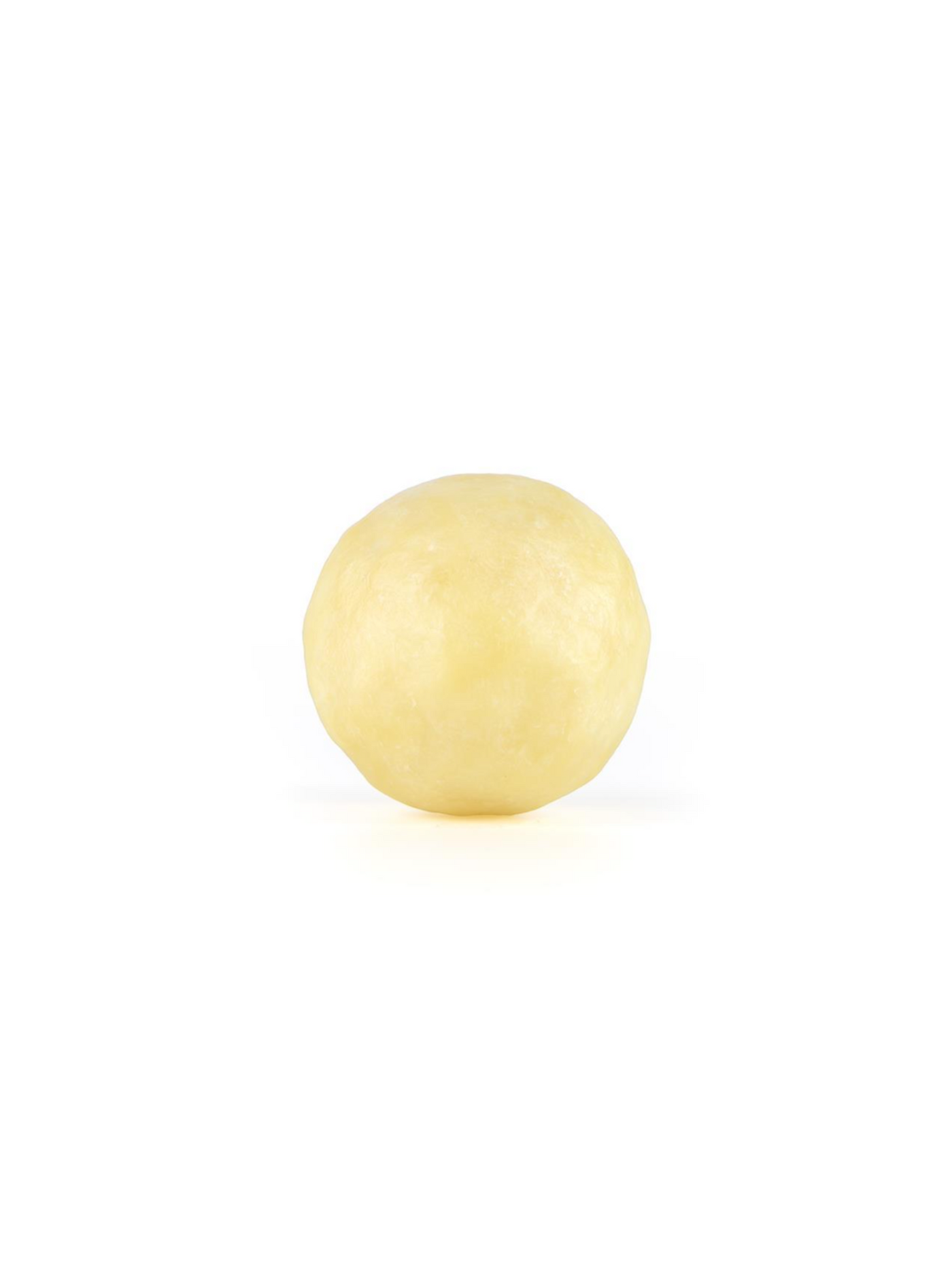 Gold soap sphere.