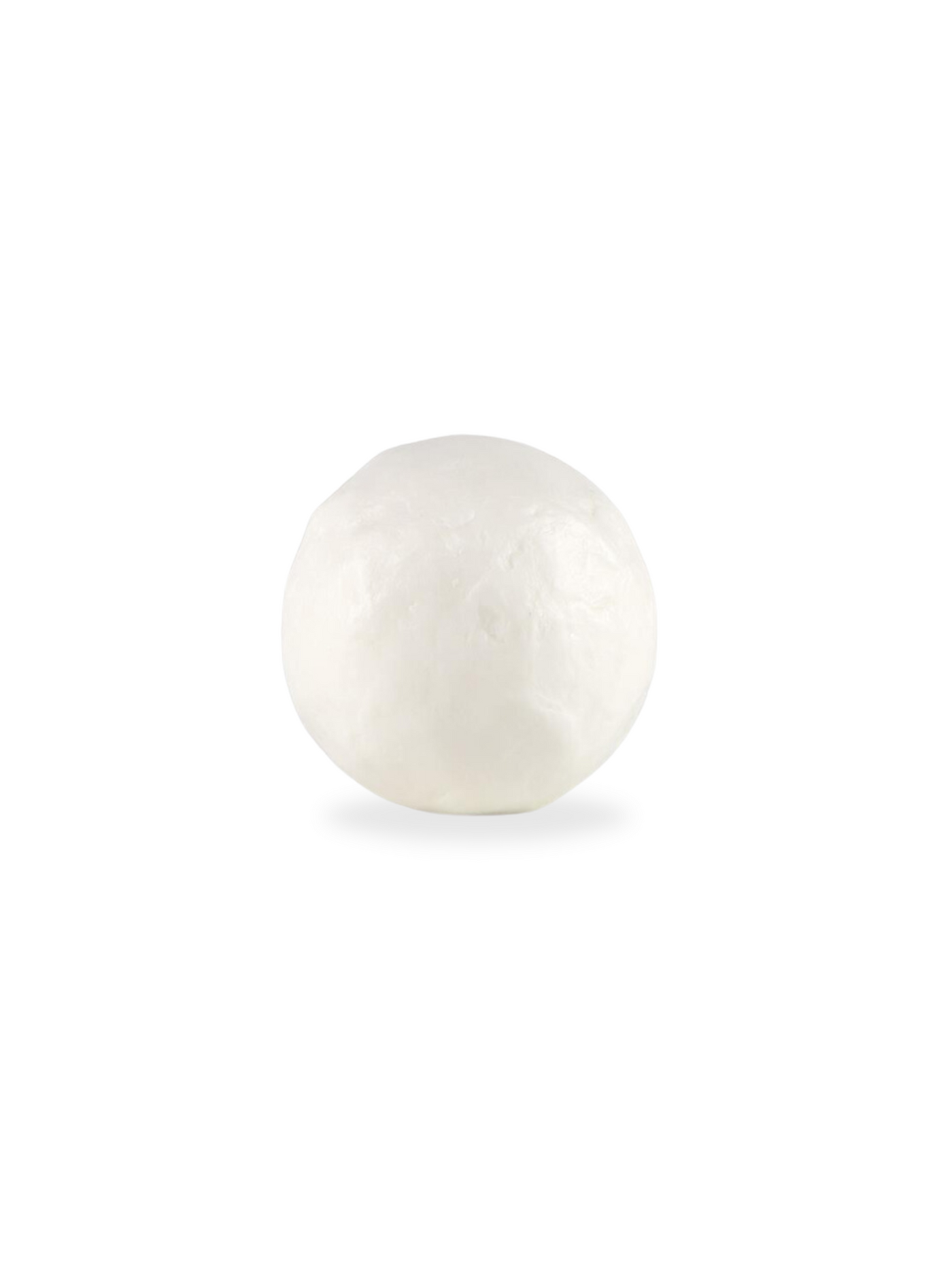 White soap sphere.