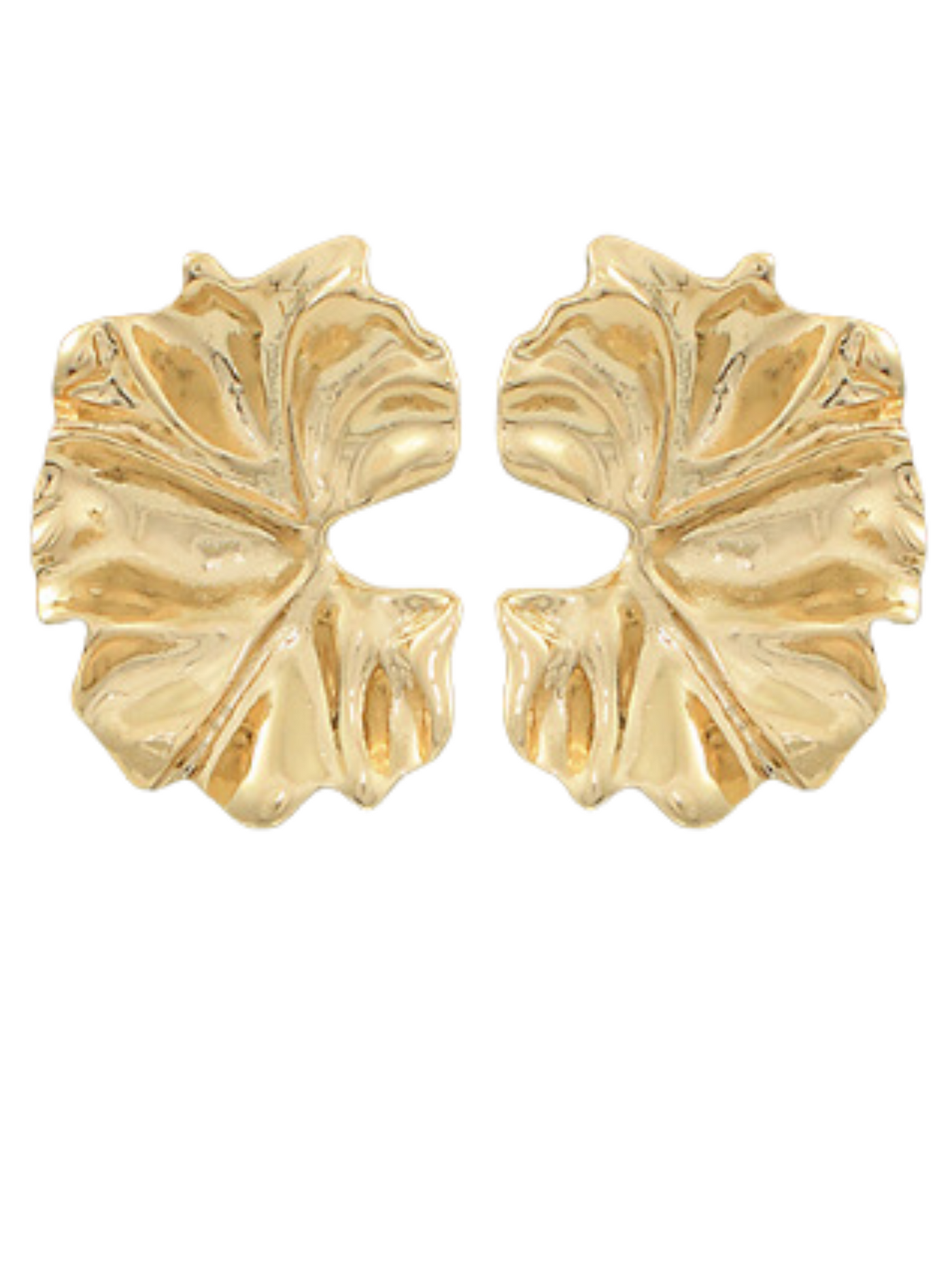 Gold Leaf Earrings