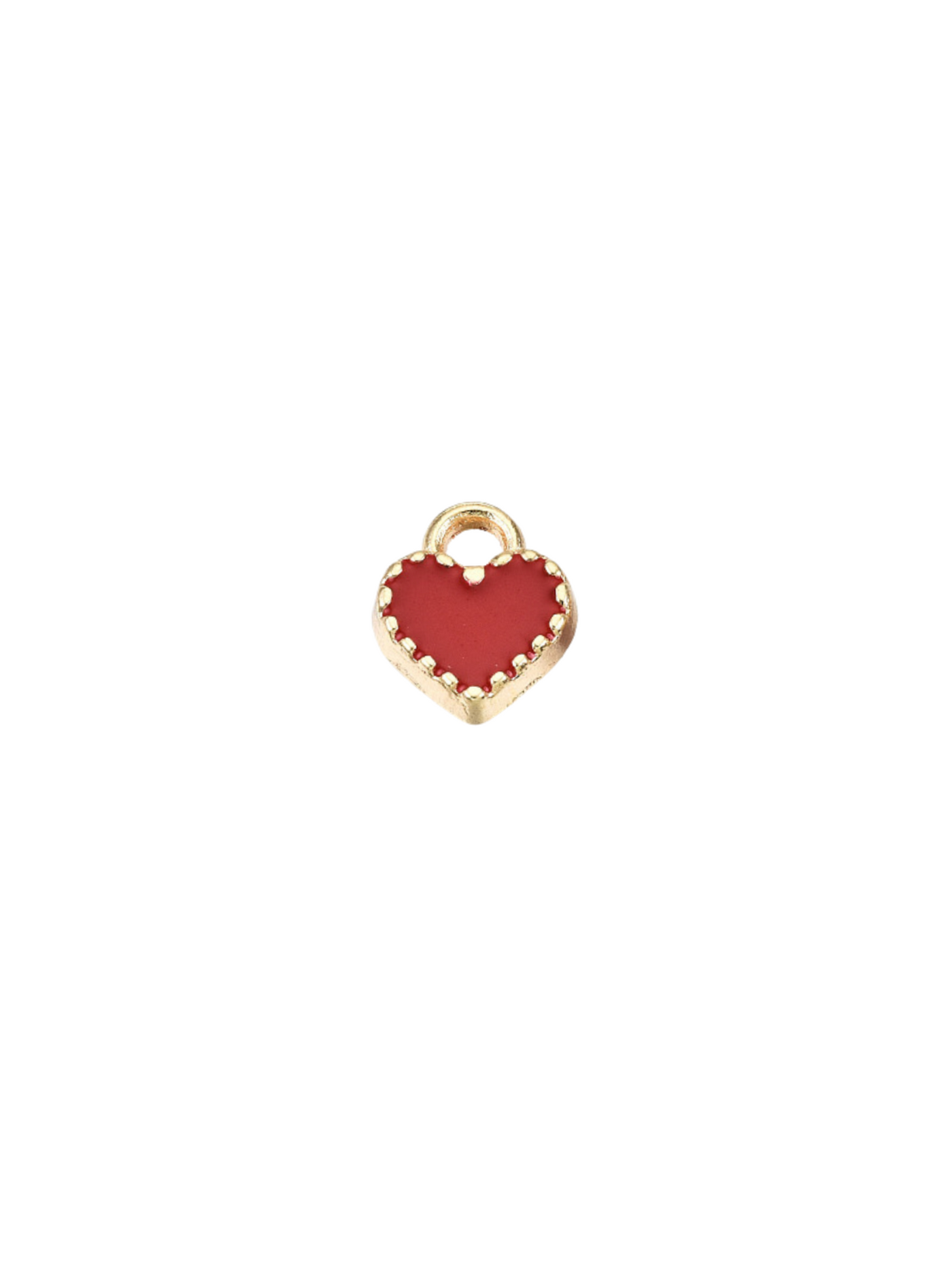 Red Heart Charm