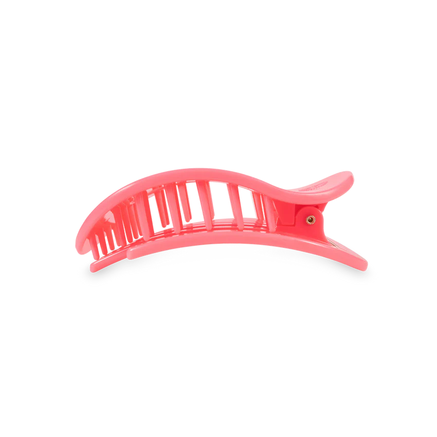 Teleties Flat Round Medium Hair Clip - Aruba