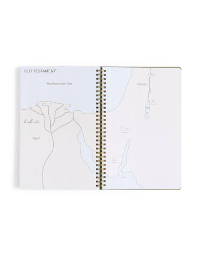 Church Notes Co. Notebook with Maps