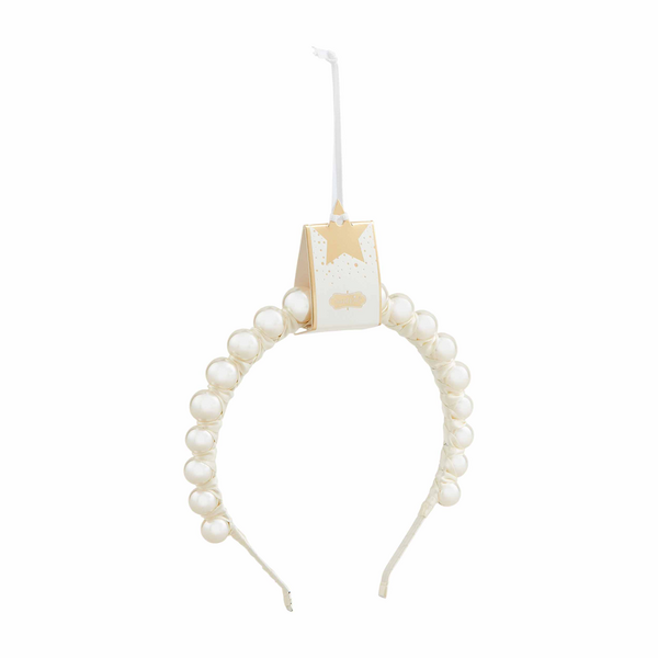 Mud Pie Ivory Pearl Headband