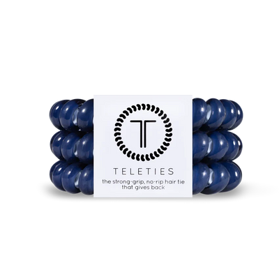 Nantucket Navy Large Hair Ties