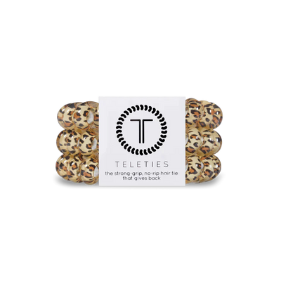 Leopard Large Hair Ties