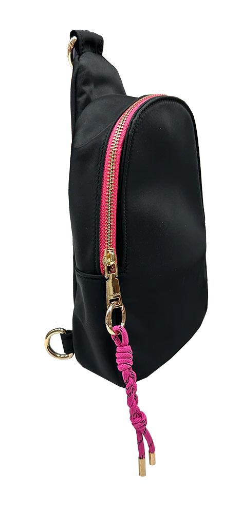 Nora Nylon Sling Cross Body Bag