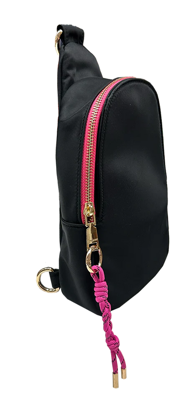 Nora Nylon Sling Cross Body Bag