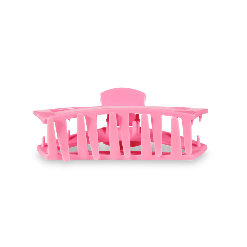 Teleties Open Medium Hair Clip - Peonies Please