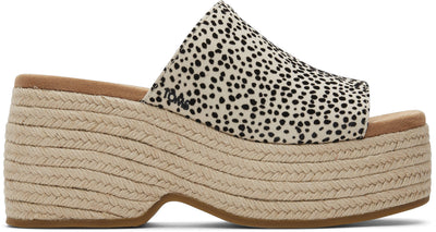 Toms Laila Mule Sandals - Mini Cheetah