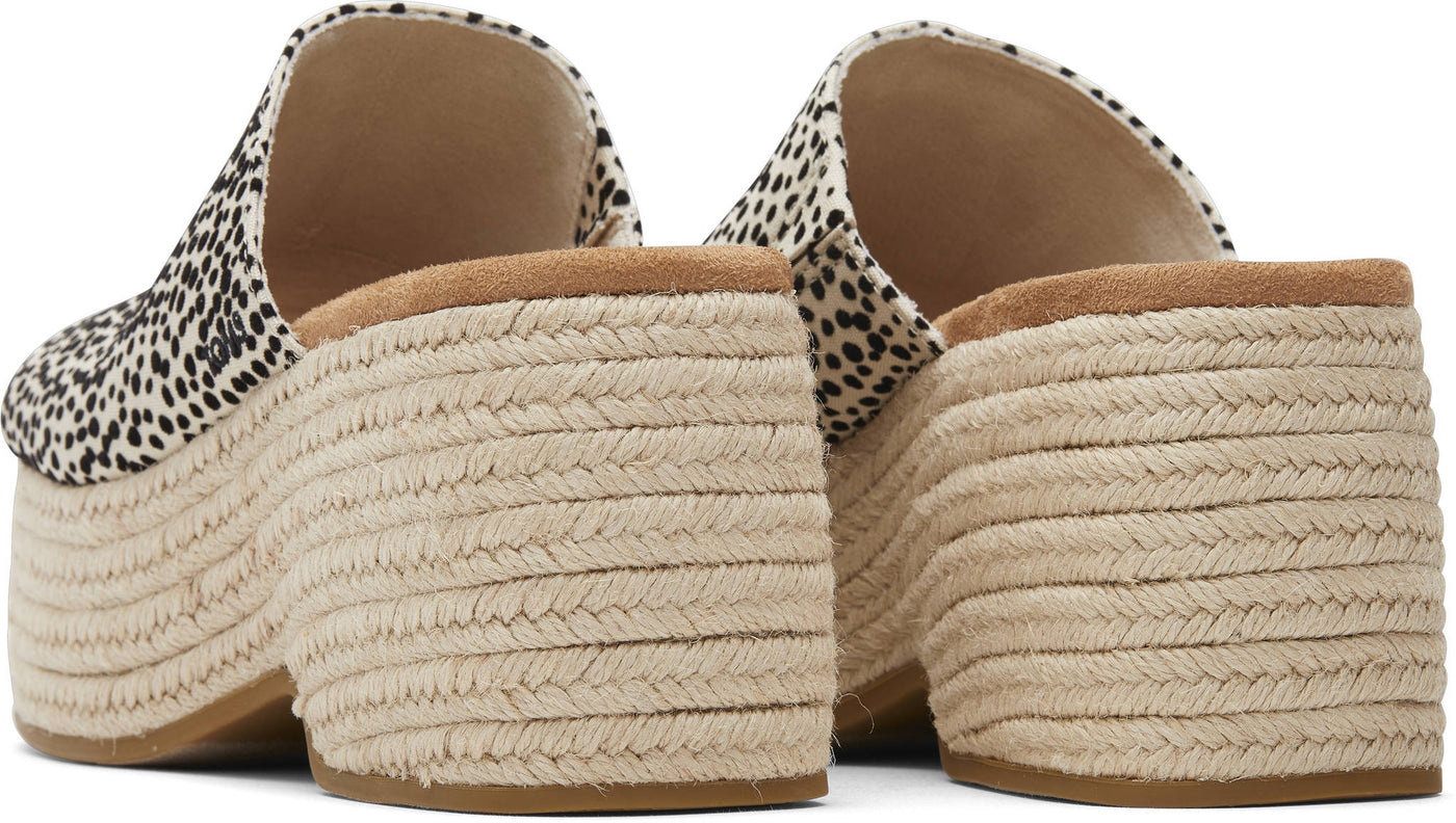 Toms Laila Mule Sandals - Mini Cheetah