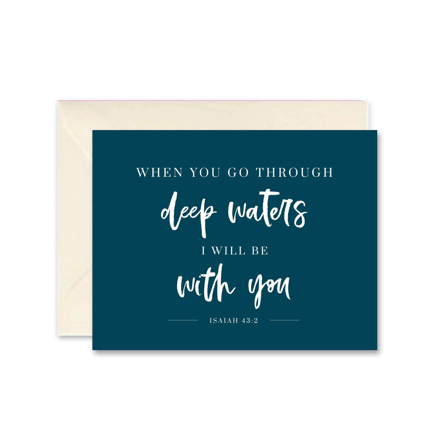 Deep Waters Greeting Card | Fruit of the Vine Boutique 