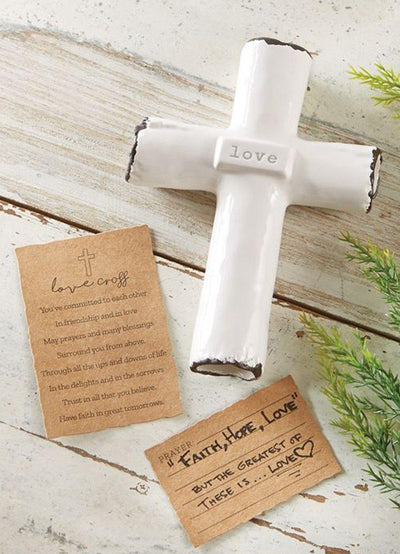 Love Prayer Cross | Mud Pie | Fruit of the Vine Boutique 