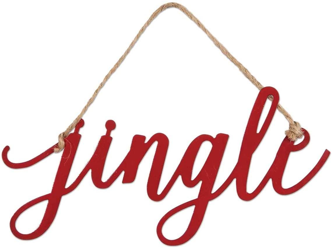 Jingle Metal  Ornament | Fruit of the Vine Boutique 