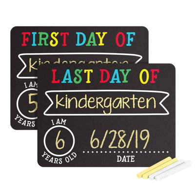 First and Last Day of School Chalkboards | Fruit of the Vine Boutique 