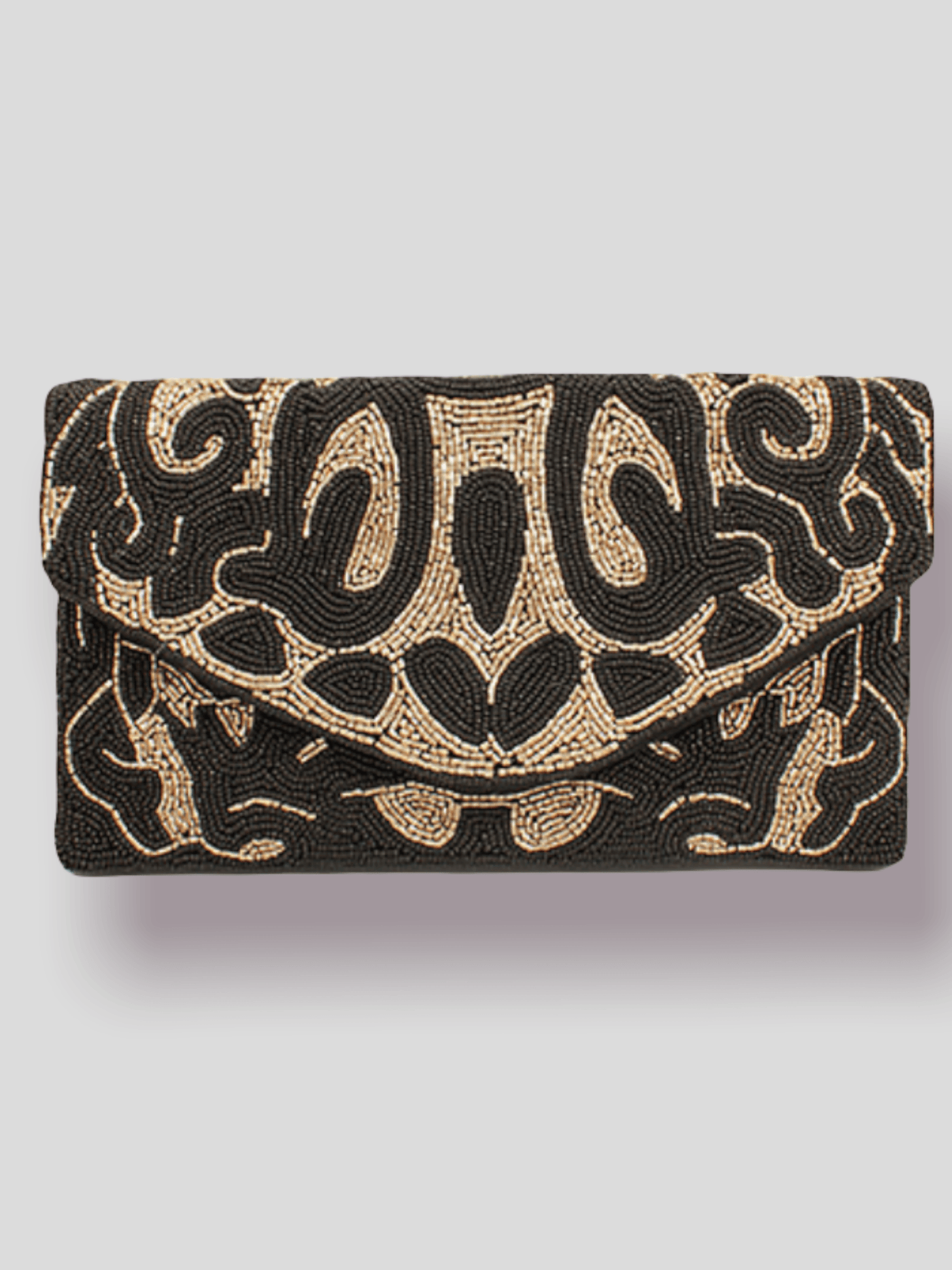 PAISLEY BEADED CLUTCH | Fruit of the Vine Boutique 