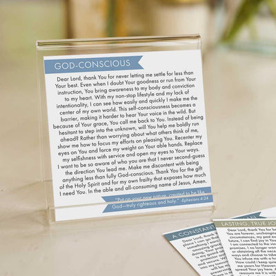 Praying On Purpose Cards with Stand | Fruit of the Vine Boutique 