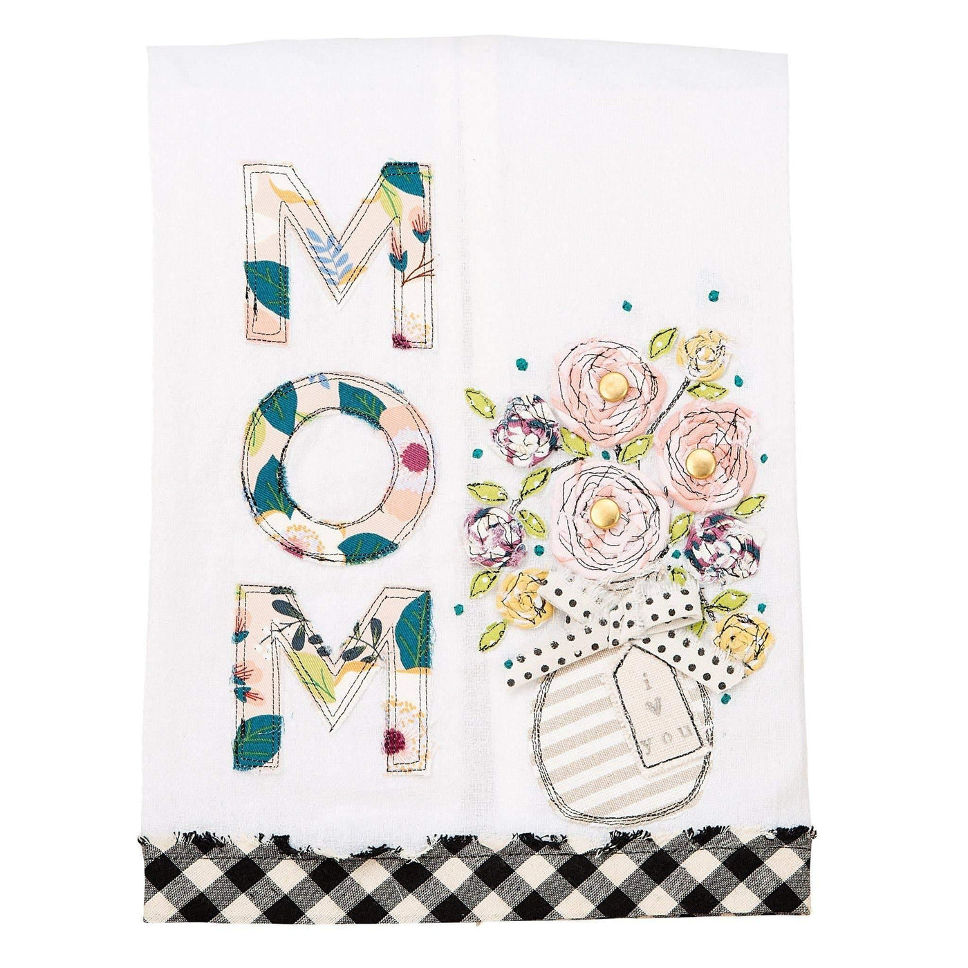 Mom, I Love You Tea Towel | Fruit of the Vine Boutique 