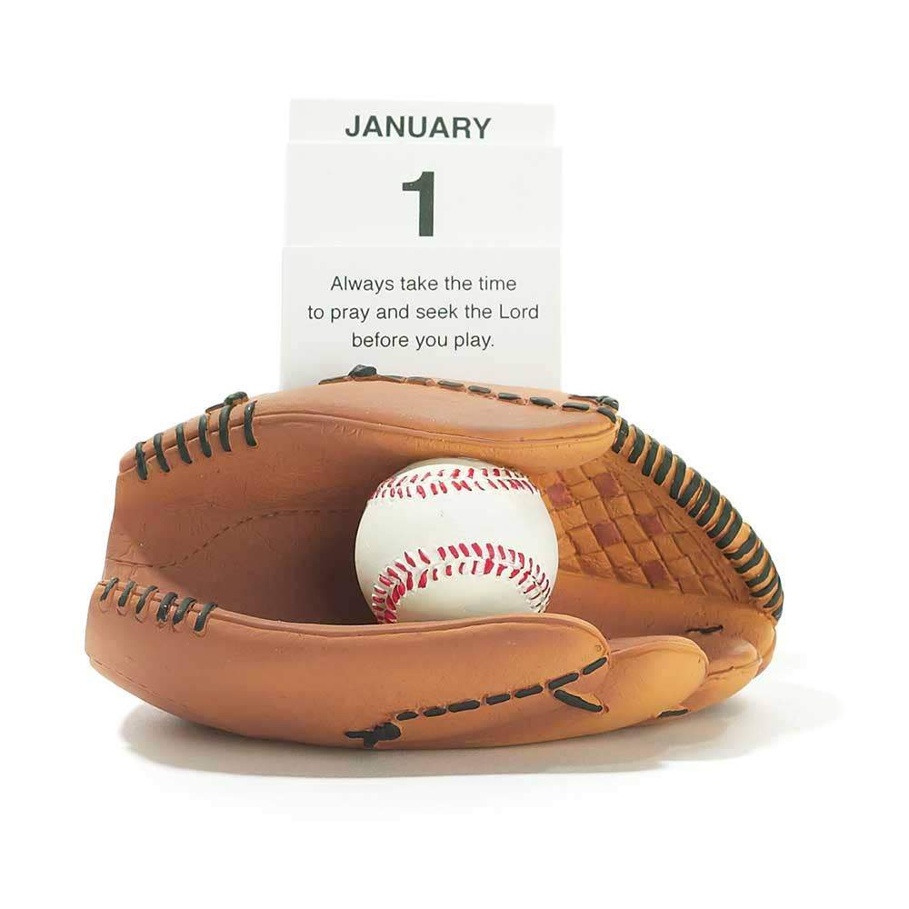 Always Pray Baseball Resin Calendar - Fruit of the Vine