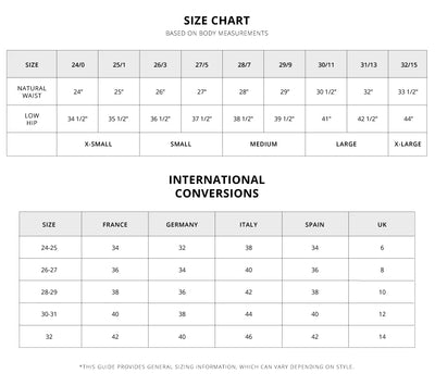 Flying Monkey Size Chart