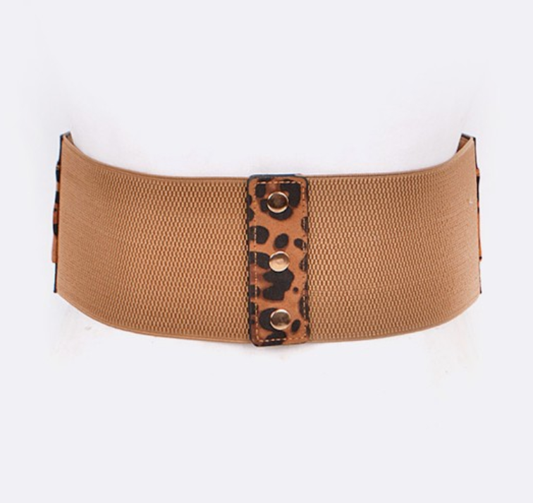 Leopard Print Wrap Belt | Fruit of the Vine Boutique 