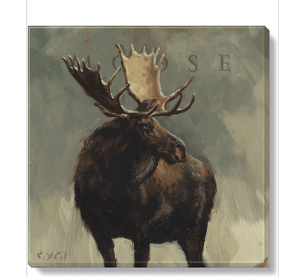 Moose Giclee Wall Art - Fruit of the Vine