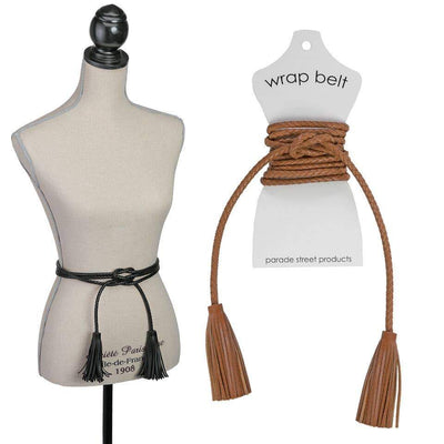 Tassel Wrap Belt - Fruit of the Vine