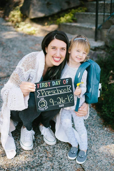 First and Last Day of School Chalkboards | Fruit of the Vine Boutique 