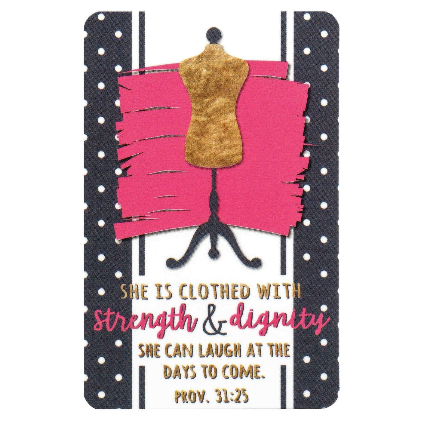 She Is Clothed Pocketcard | Fruit of the Vine Boutique 