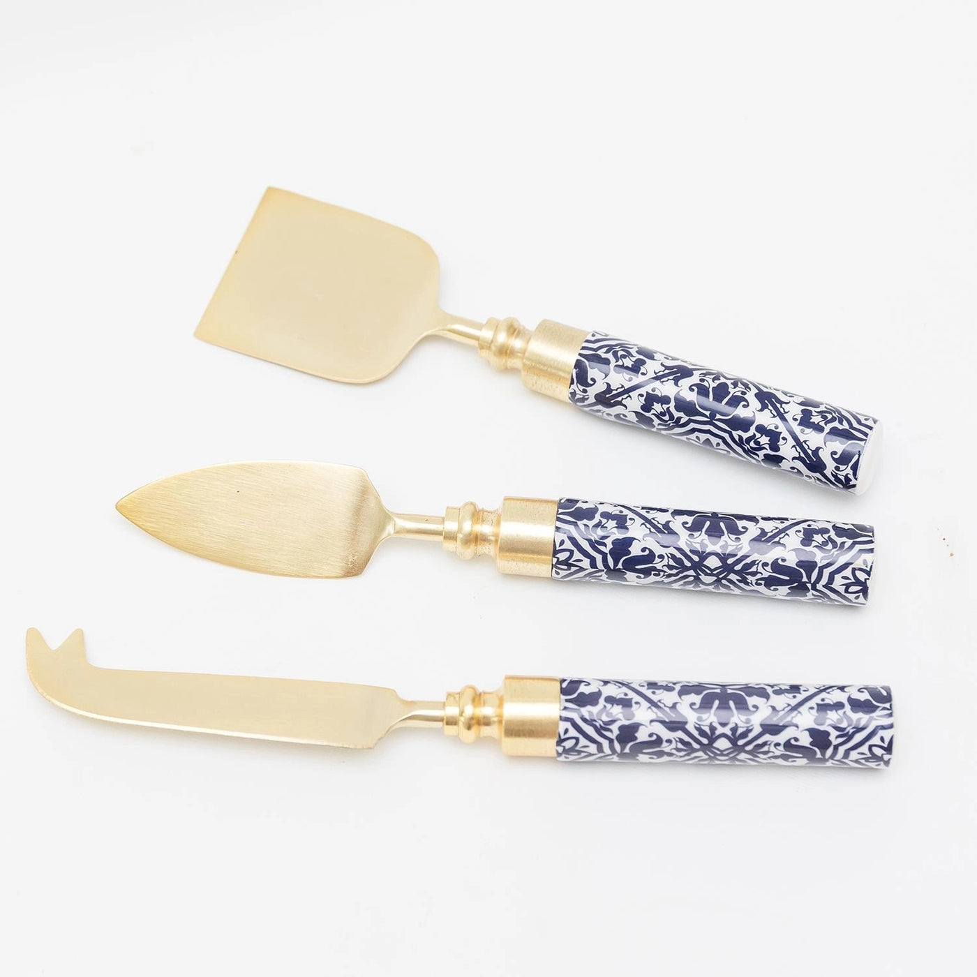 Fine China Cheese Knives | Fruit of the Vine Boutique 