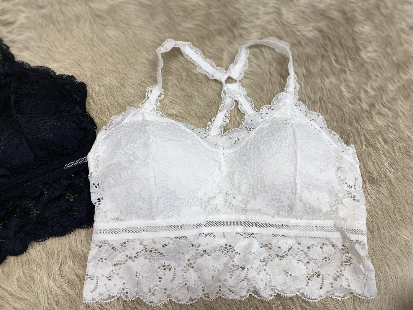 Criss-Cross Lace Bralettes | Fruit of the Vine Boutique 