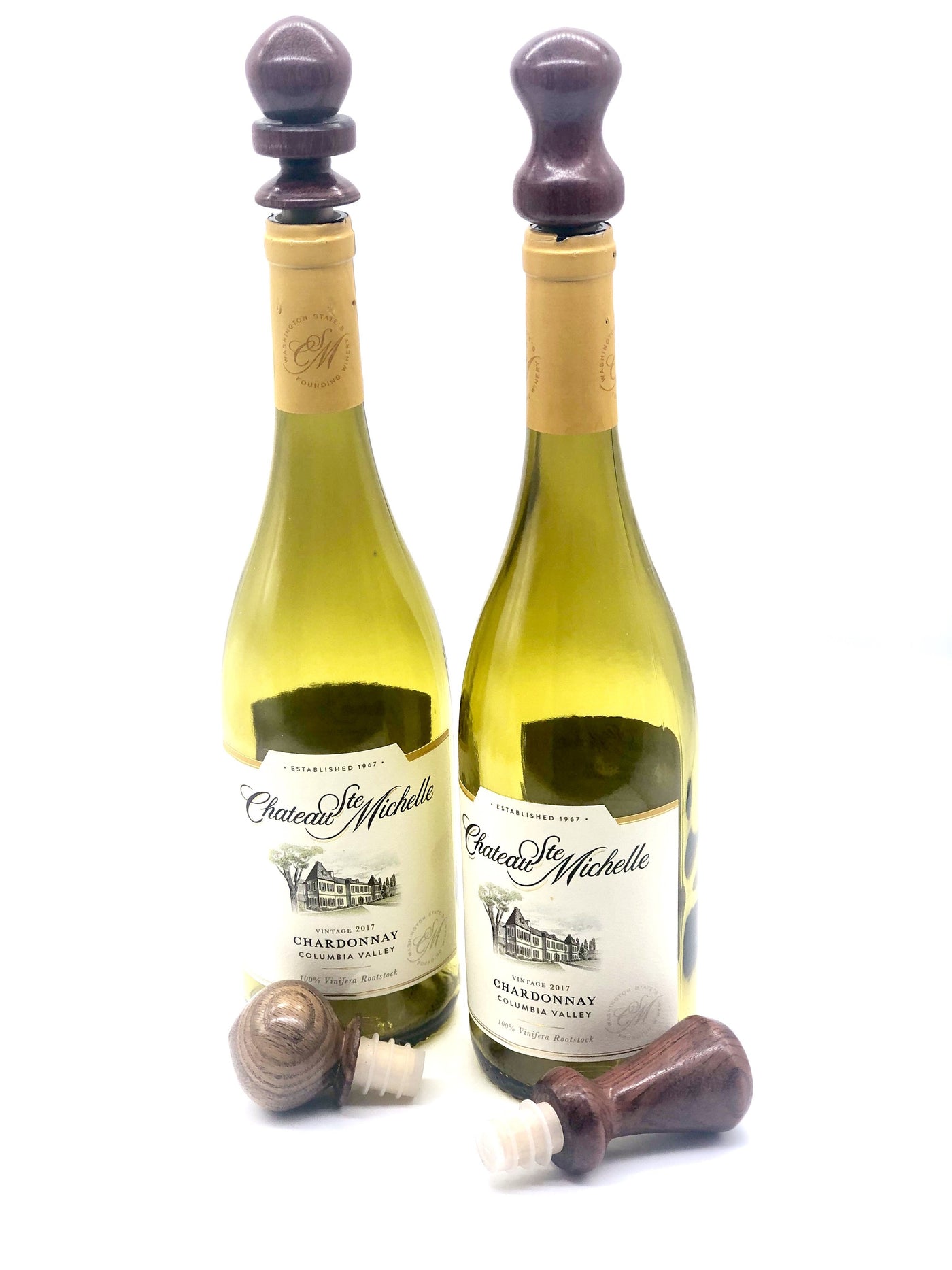 Wooden Bottle Stoppers - Fruit of the Vine