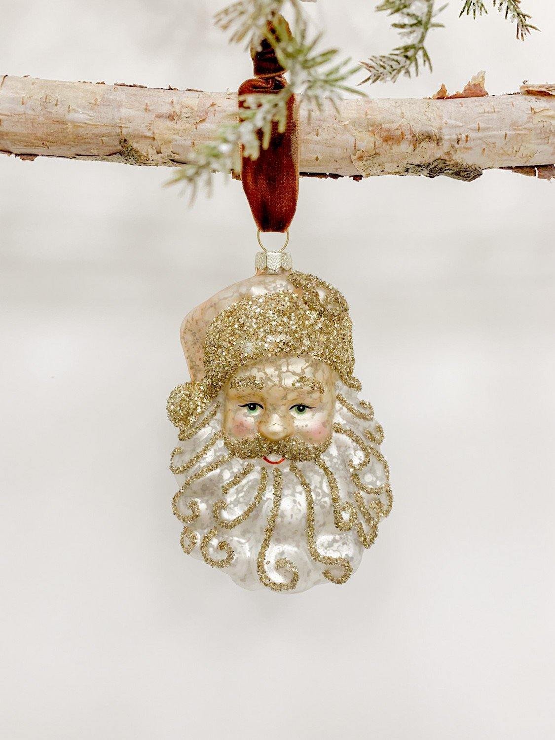 Santa Ornament | Fruit of the Vine Boutique 