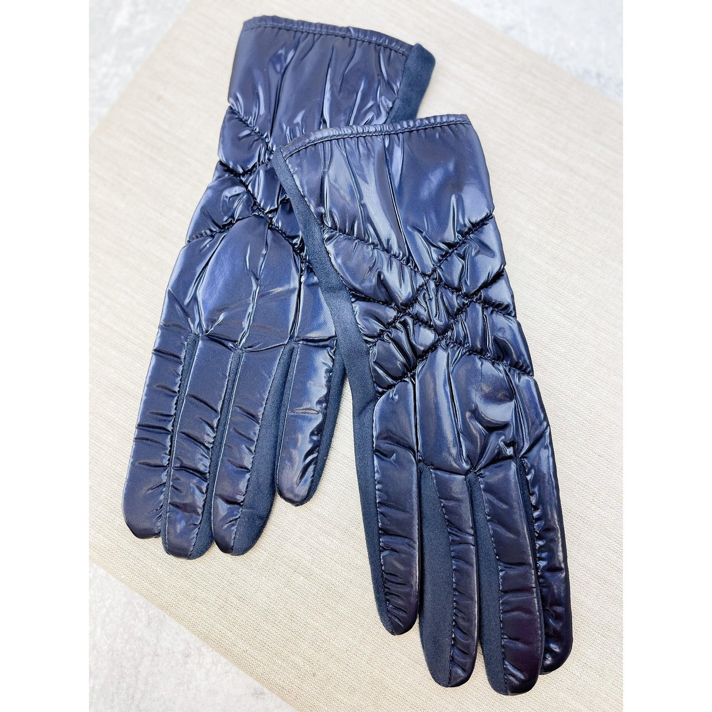 Quilted Puffer Gloves | Fruit of the Vine Boutique 