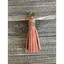 Suede Tassel Keychains | Fruit of the Vine Boutique 