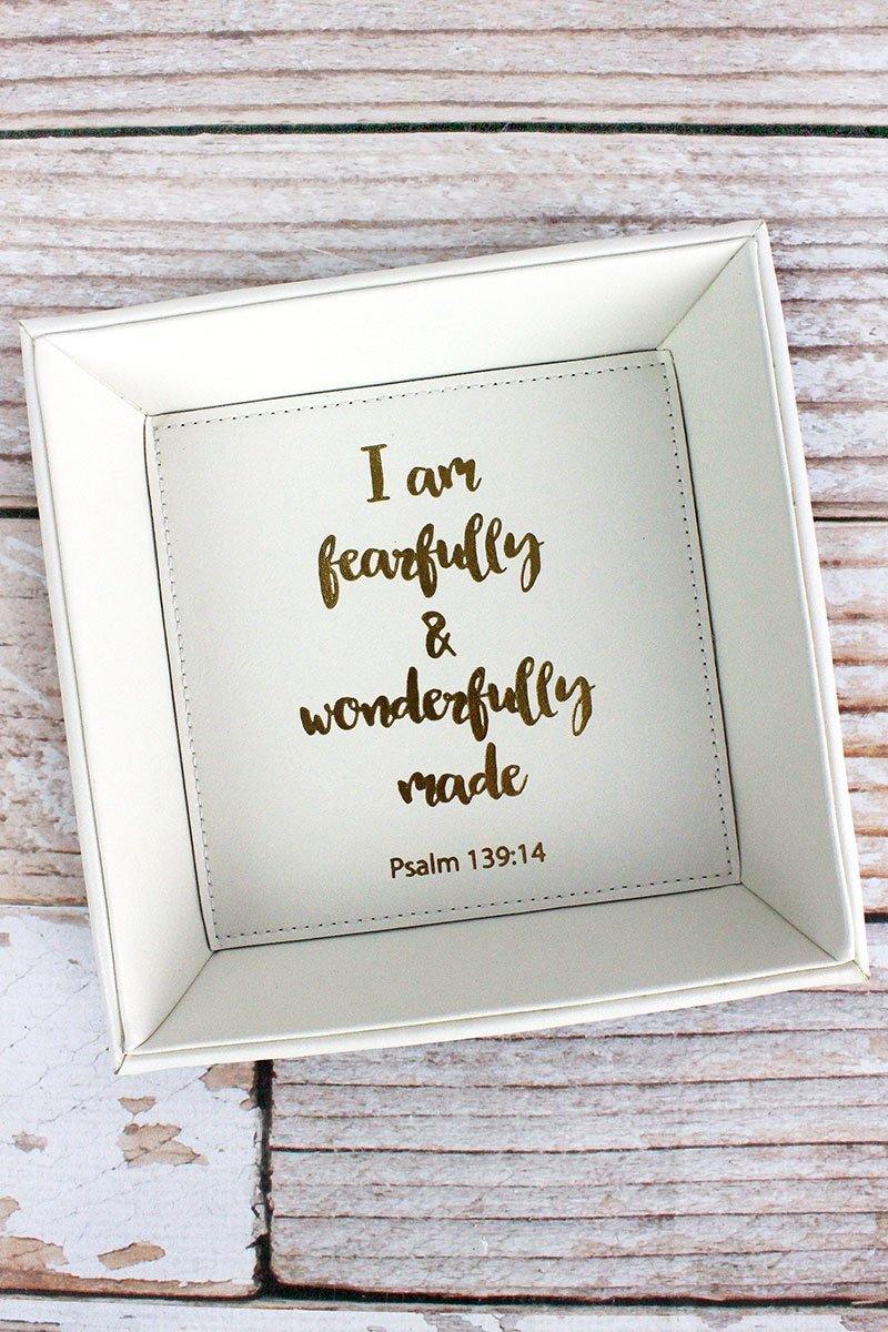 Fearfully & Wonderfully Made Catchall Tray | Fruit of the Vine Boutique 